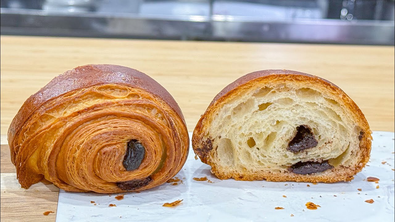 Lets make Pain au chocolat or Chocolate Croissant