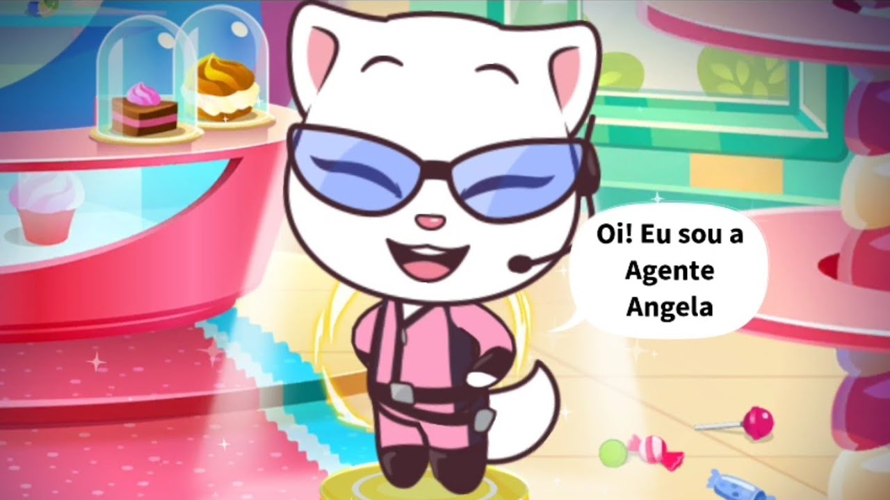 Talking Tom Candy Run Agent Angela unlocked GAMEPLAY Android ios