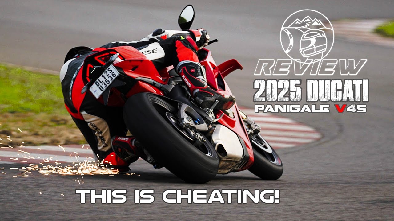 2025 Ducati Panigale V4 S Review - #CHEATCODESuperbike | Sagar Sheldekar Official