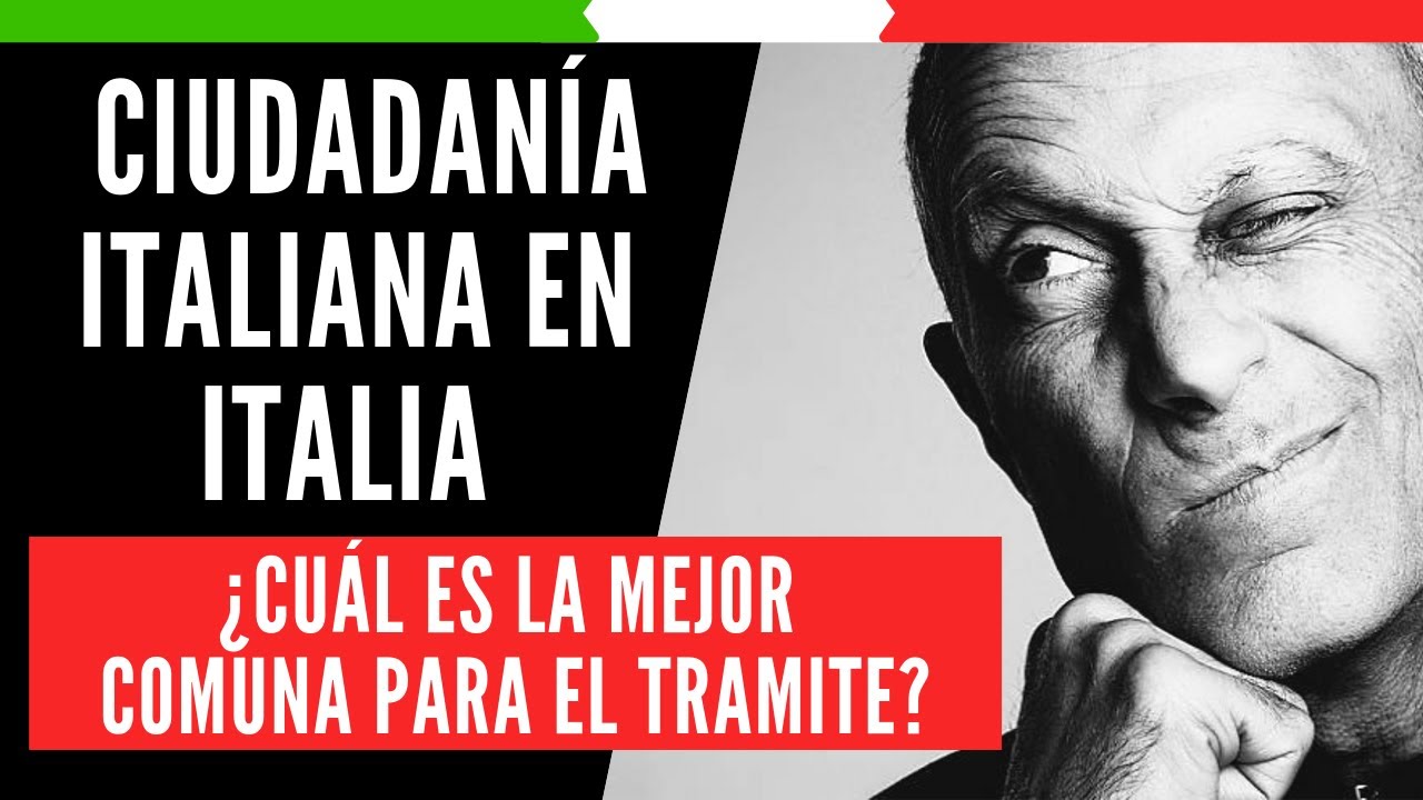 Comuna para ciudadanía italiana ⛔️ATENCIÓN⛔️