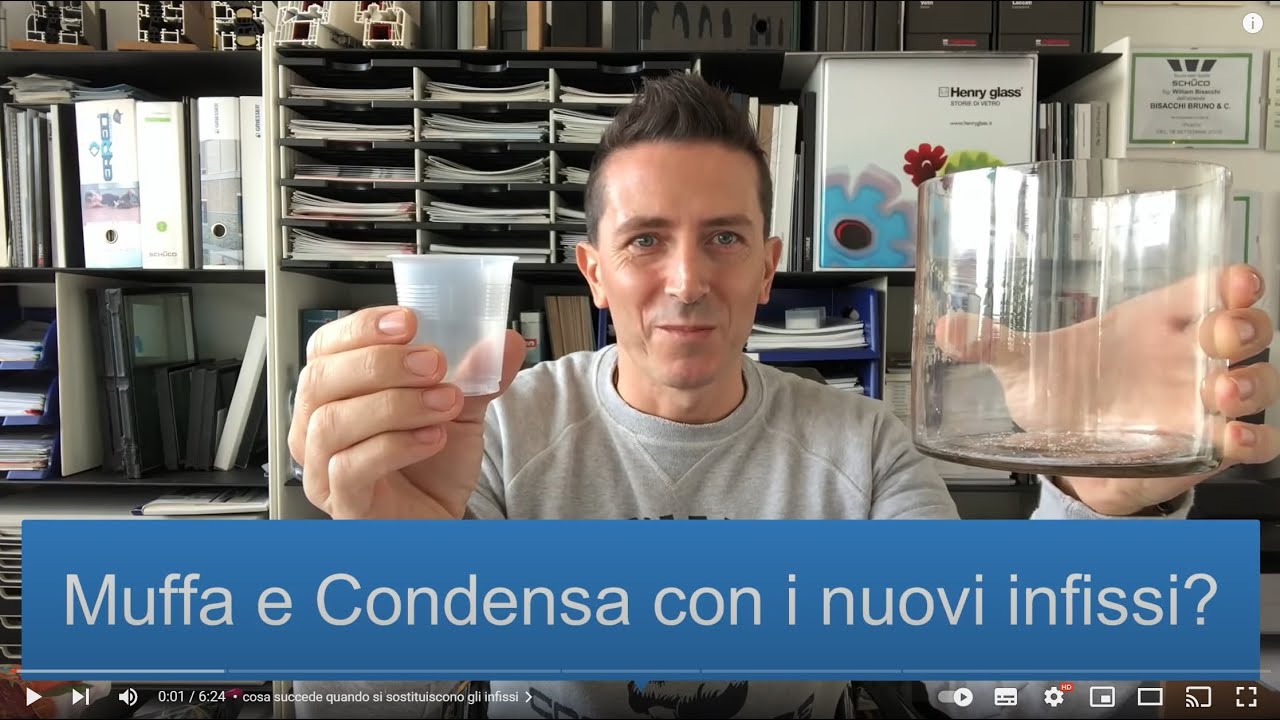 MUFFA E CONDENSA SUI MURI CON I NUOVI INFISSI? La guida a cause e rimedi