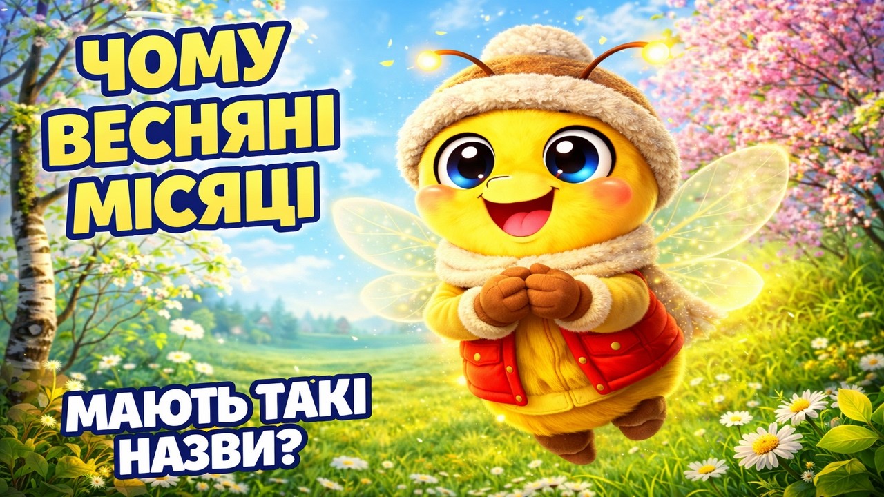 Звідки взялися назви весняних місяців?