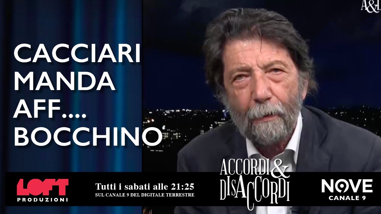 Cacciari manda aff....  Bocchino.