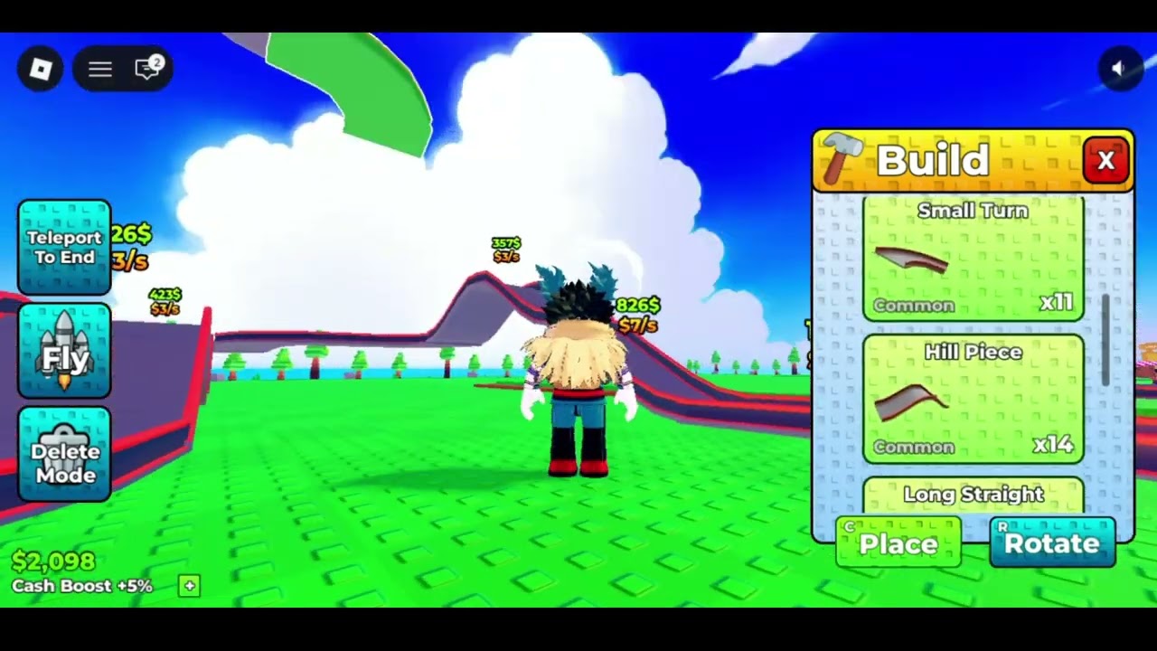 Playing build a track part 2