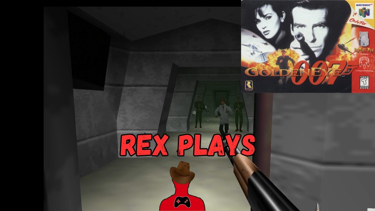 Undercover Secret Agent | Rex Plays Goldeneye 007