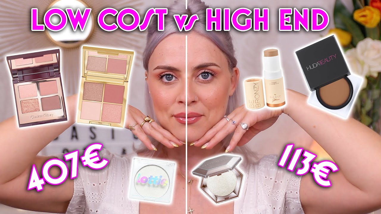 LOW COST vs HIGH END *make-up estivo 113€ vs 407€*