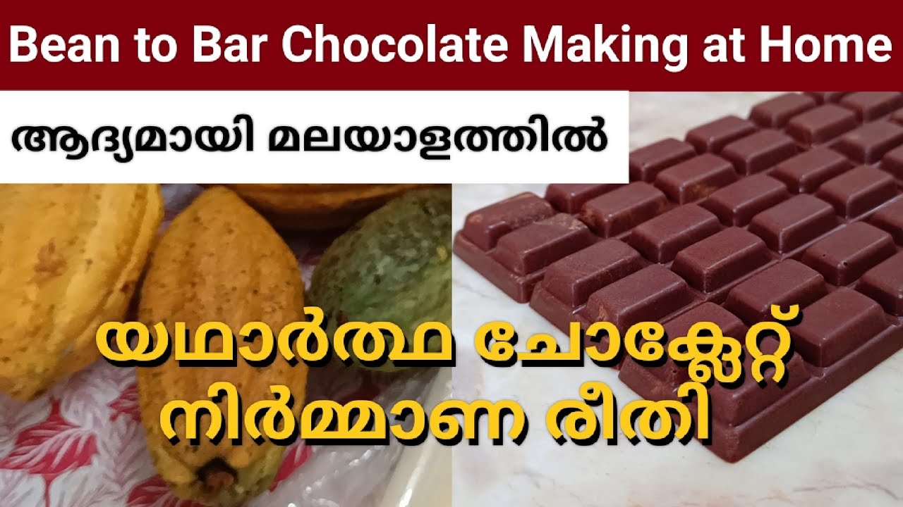 ശുദ്ധമായ ചോക്ലേറ്റ് വീട്ടിൽ Bean To Bar Chocolate Making മാസവരുമാനം ഉറപ്പ്  Chocolate Making at Home