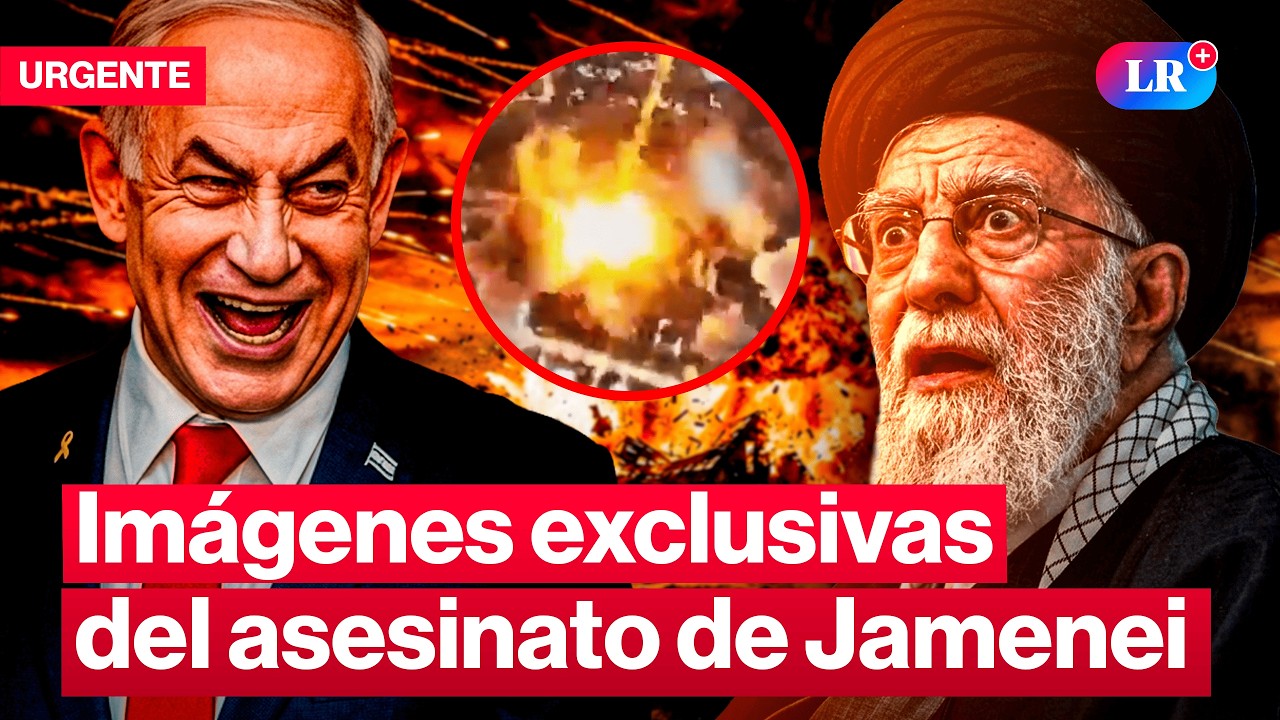 Israel muestra imágenes del preciso momento del ataque al búnker subterráneo de Alí Jamenei | #LR