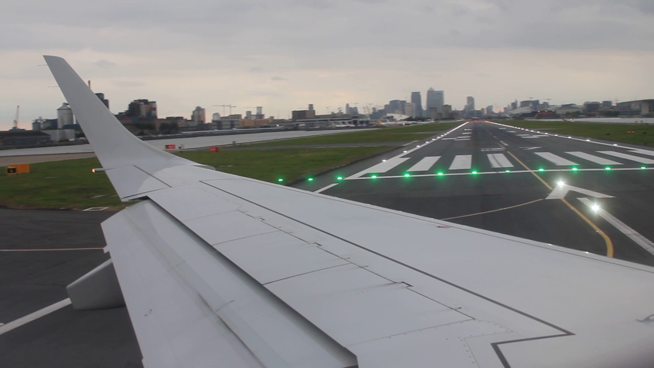 BA E190 Take Off from London City Airport