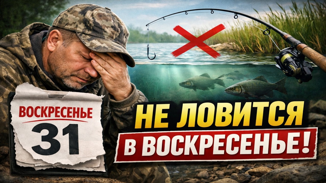 Рыбалка в ВЫХОДНЫЕ — главная ошибка 99% рыбаков. Почему я больше так не делаю