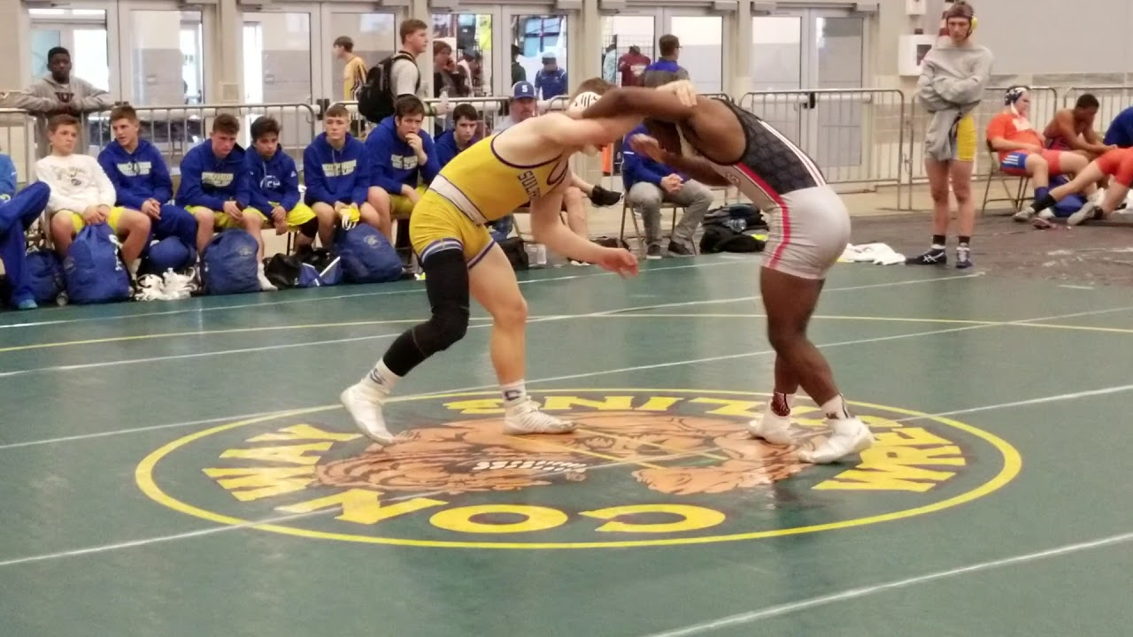 Lance Robinson (St.Michael) vs. Sulphur @ 2018 Deep South Bayou Duals