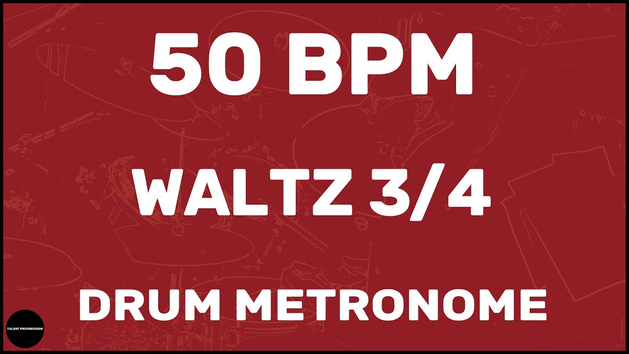 Waltz 3/4 | метроном | 50 BPM