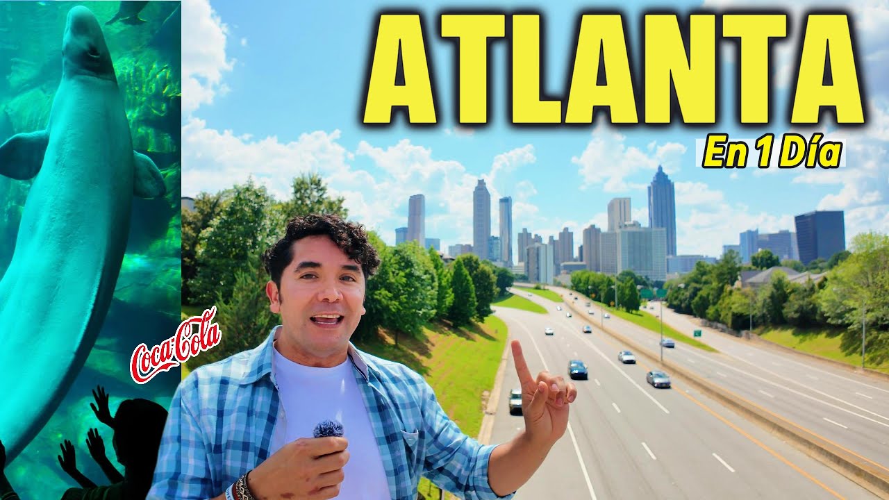 ATLANTA en 1 día: Aeropuerto más transitado, Coca-Cola, Acuario y el puente de los zombies