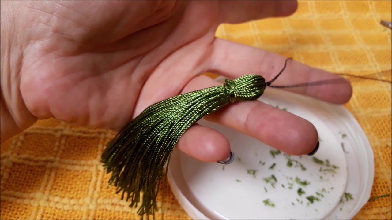 COMO FAZER TASSEL DE MIÇANGAS, PEROLAS, FIOS