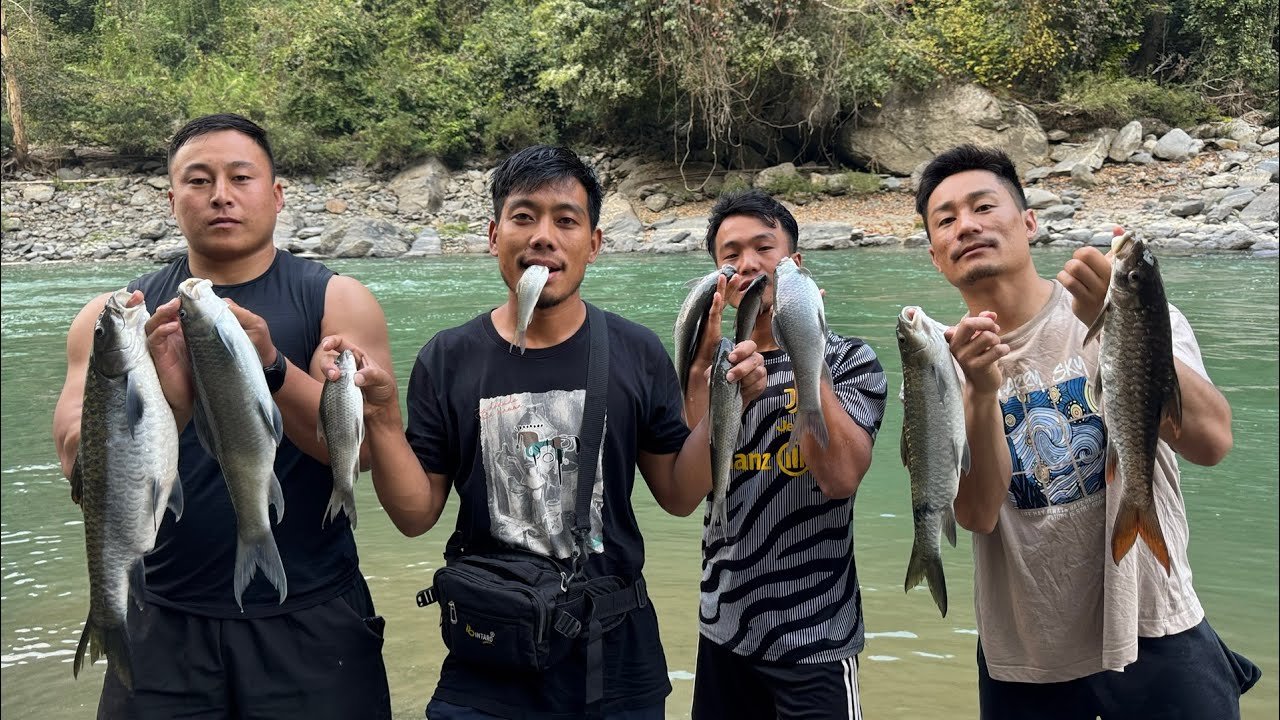 ⁠#vekutovlogs Fishing and Camping in Myanmar with ​⁠@Venuzodawhuo &​⁠ ​⁠@atsatho Team