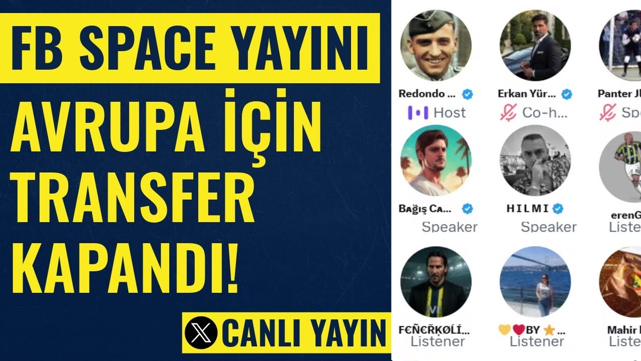 Fenerbahçe Space Odası | Avrupa Listeleri Verildi | Şimdi Ne Olacak?