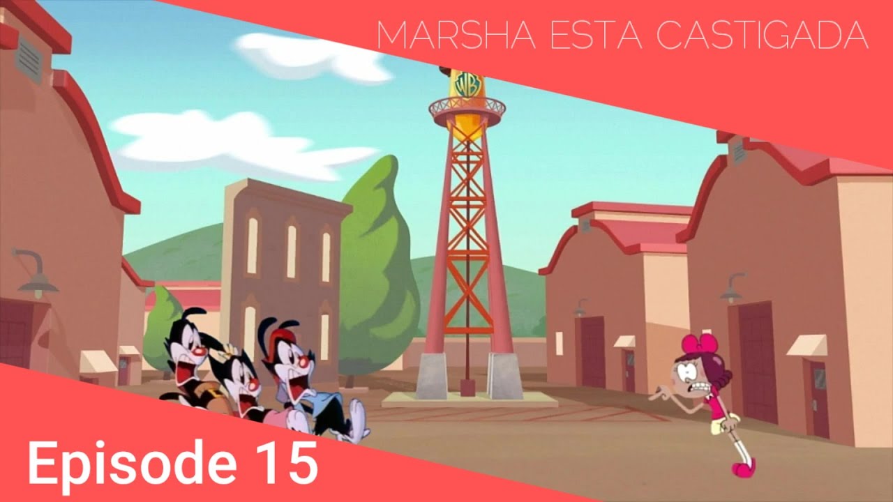 Marsha Golpea A Yakko, Wakko Y Dot Los Hermanos Warner (Animaniacs) Y Es Castigada.