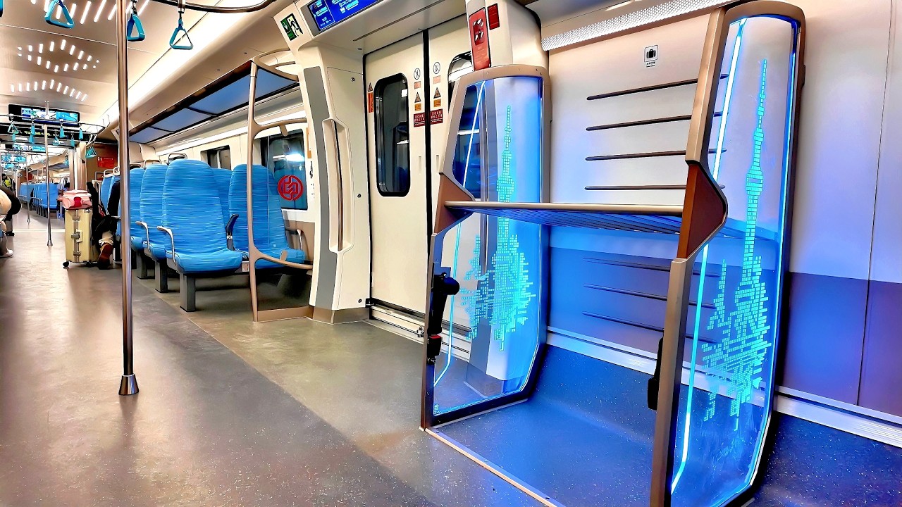 Taking Shanghai's Newest Airport Link Line,40 Mins Quick Access between Hongqiao&Pudong Airports