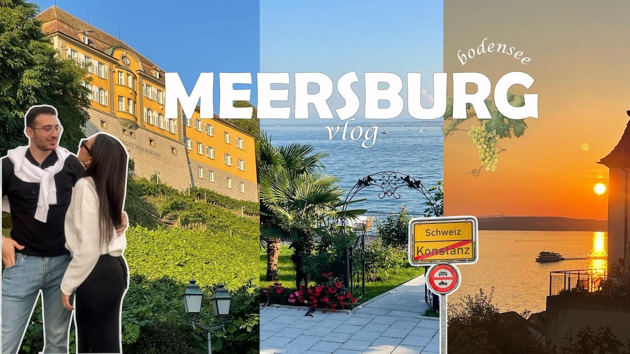 Almanya sınırında tatil şeridi! | Konstanz // Meersburg, Vlog