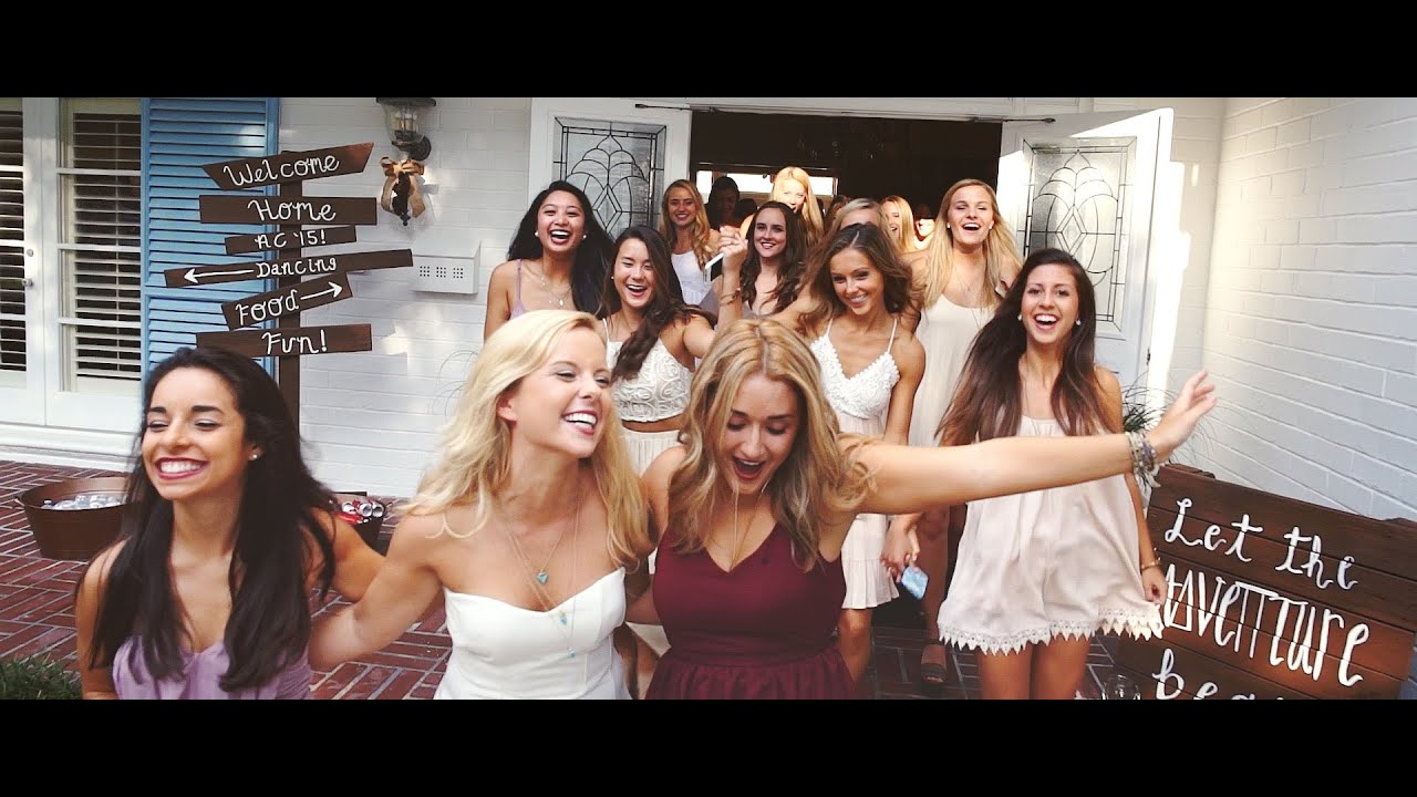 2015 Alpha Delta Pi Bid Day // UF