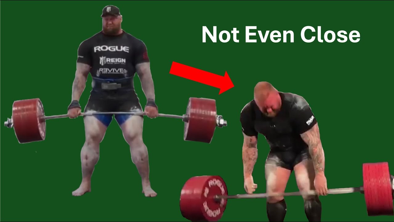 Strongmen Trying to Deadlift Like Powerlifters