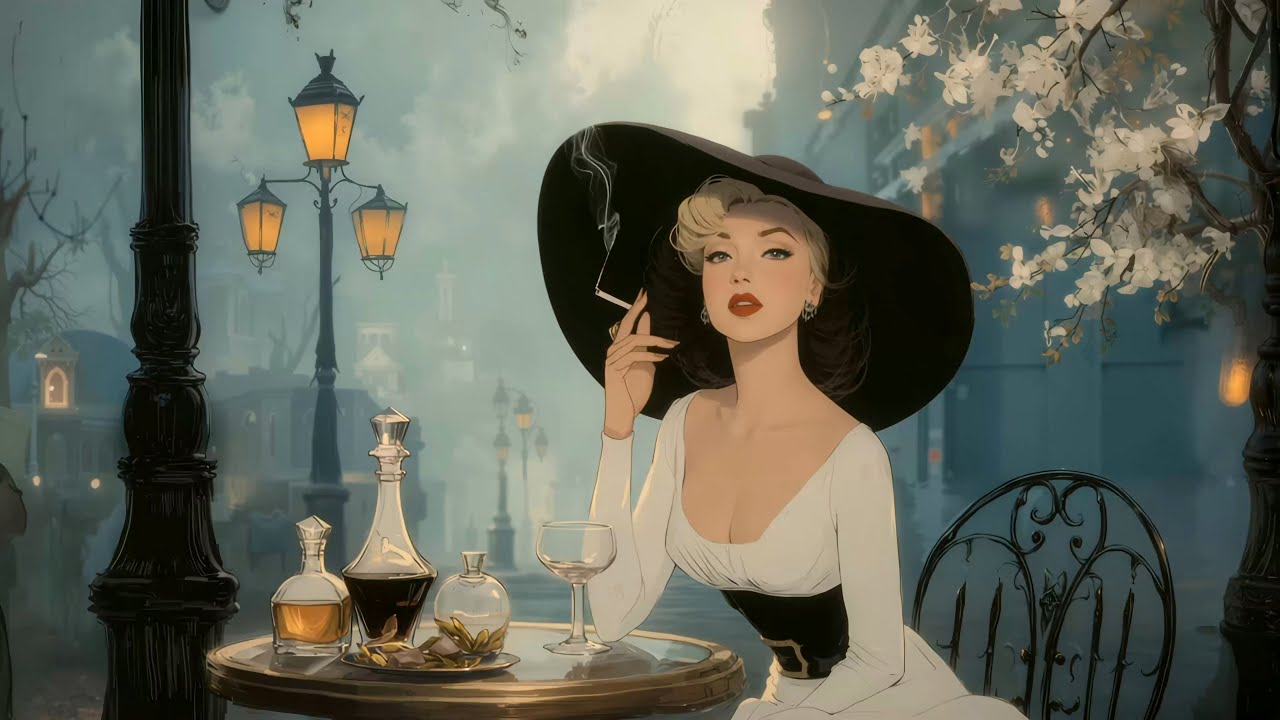 1940's Nostalgic Jazz - Vintage Jazz Classics in Romantic Night