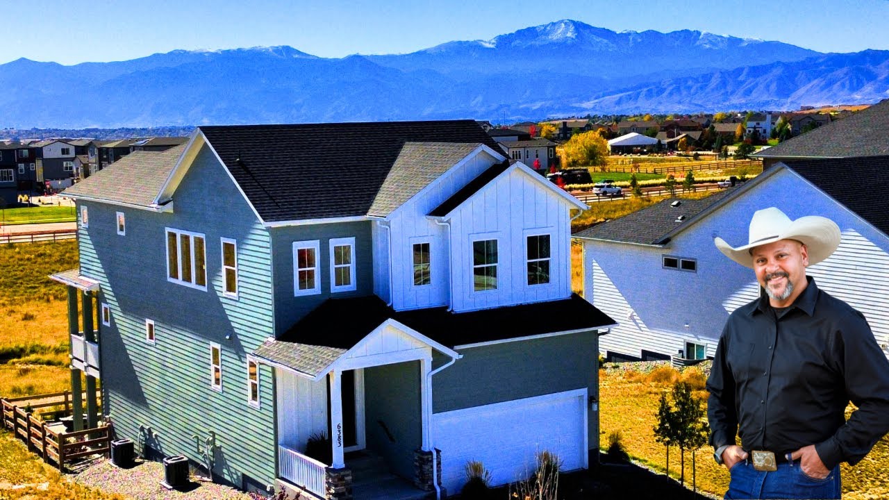 WINTERCREST Model Home Tour | Stunning Wolf Ranch| Colorado Springs 2025!