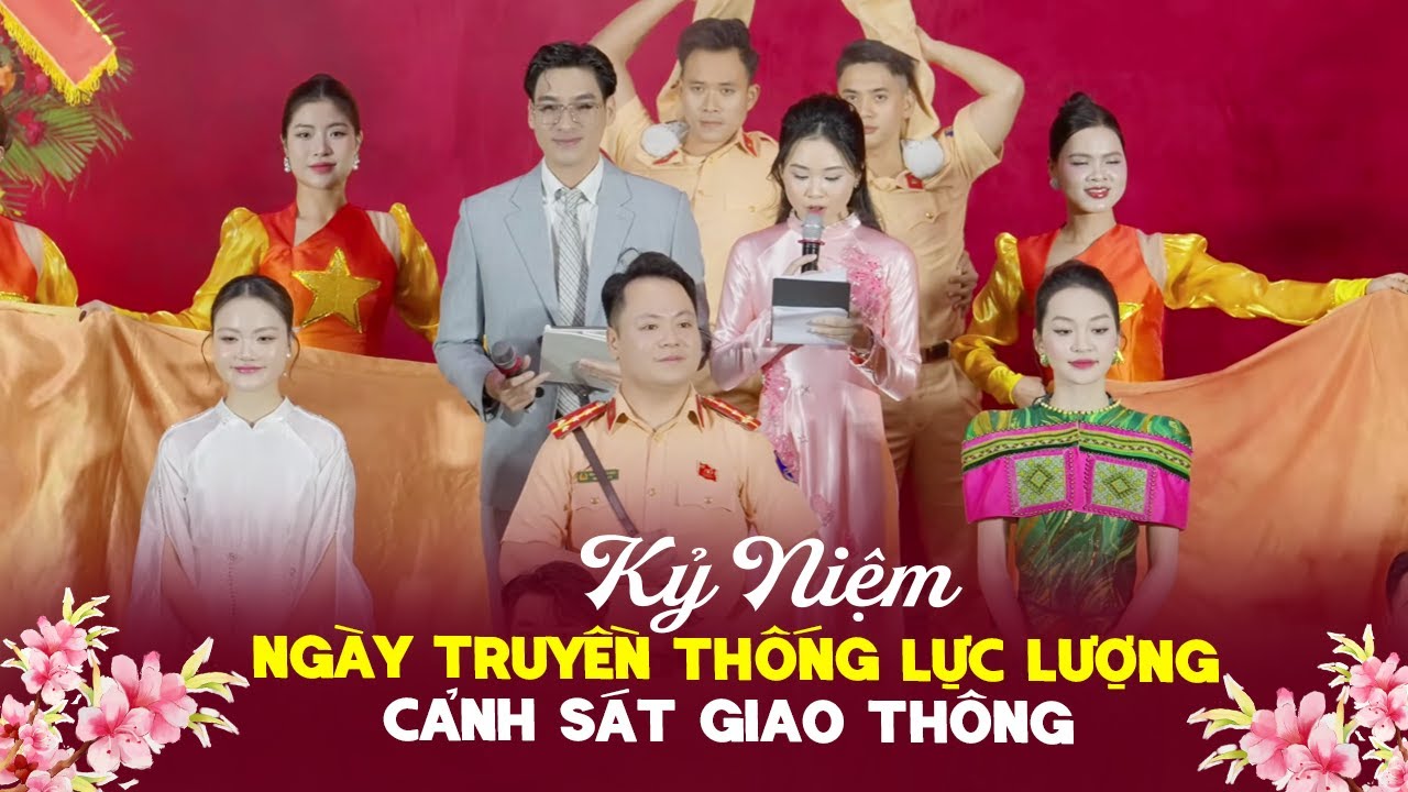Thanh Phong Hà Quỳnh Như cùng nhiều nghệ sĩ kỷ niệm Ngày Truyền Thống Lực Lượng CSGT