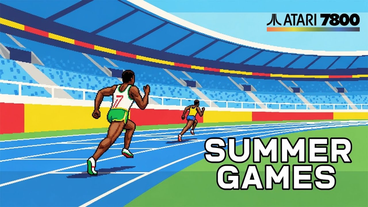 Summer Games (Atari 7800) — Олімпіада, де болять пальці 😵