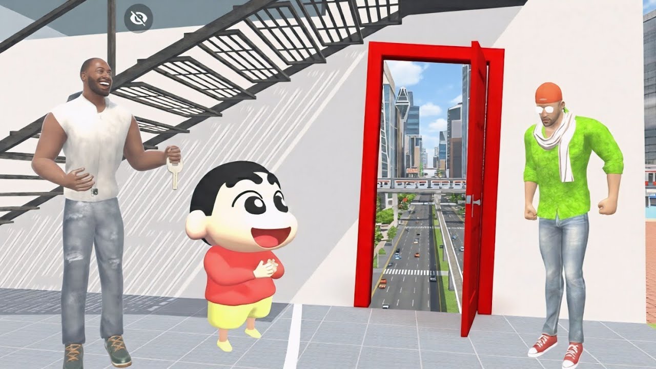 Franklin Ke Ghar Mil Gaya SECRET DOOR 😱 | Kya Chhupa Hai Andar? | Indian Theft Auto Simulator 