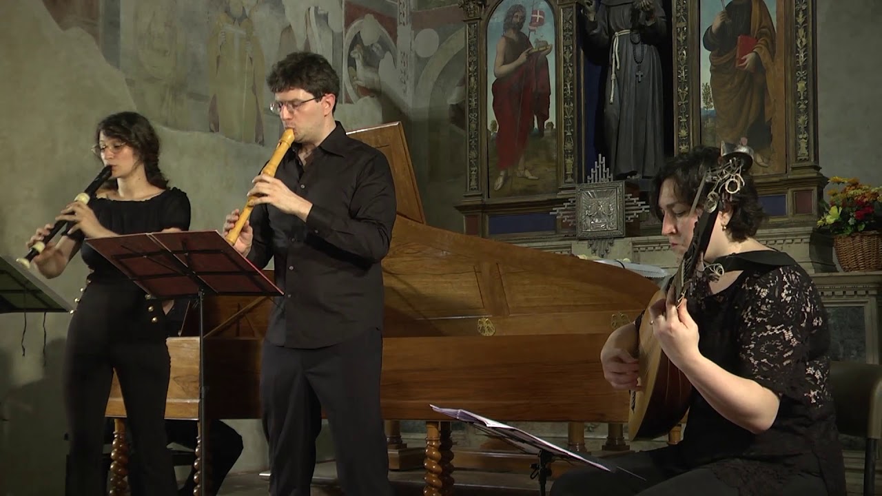 Corelli: Christmas Concerto for two recorders and b.c. - Estro Cromatico - Marco Scorticati - Live