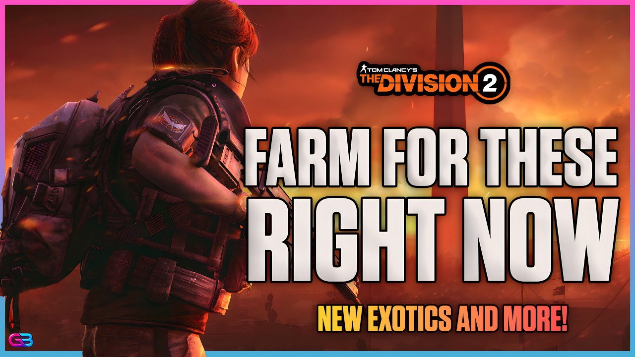 Best Way To Farm The New Exotics, Season Pass XP, & MUCH MORE! The Division 2: LEVEL UP FAST!