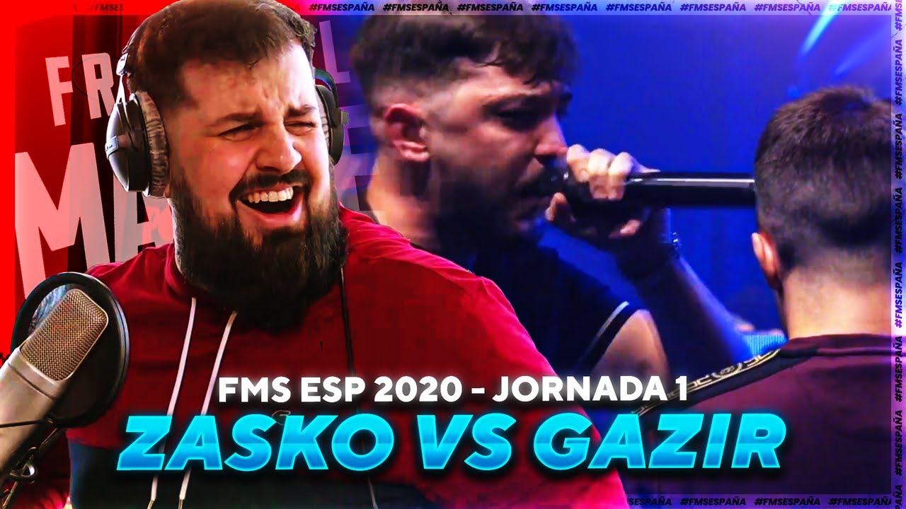 PAPO REACCIONA A ZASKO vs. GAZIR - FMS ESPAÑA 2020 J1