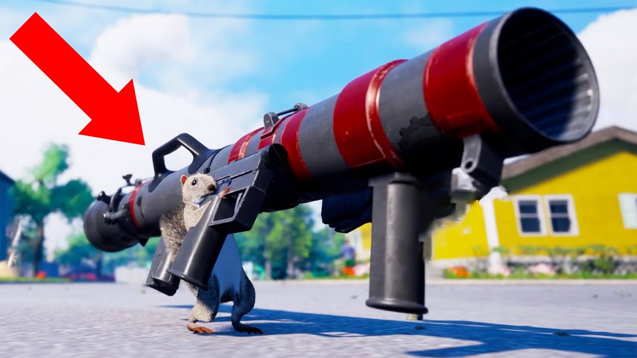 I'M A SQUIRREL WITH A ROCKET LAUNCHER?! (Squirrel With A Gun)