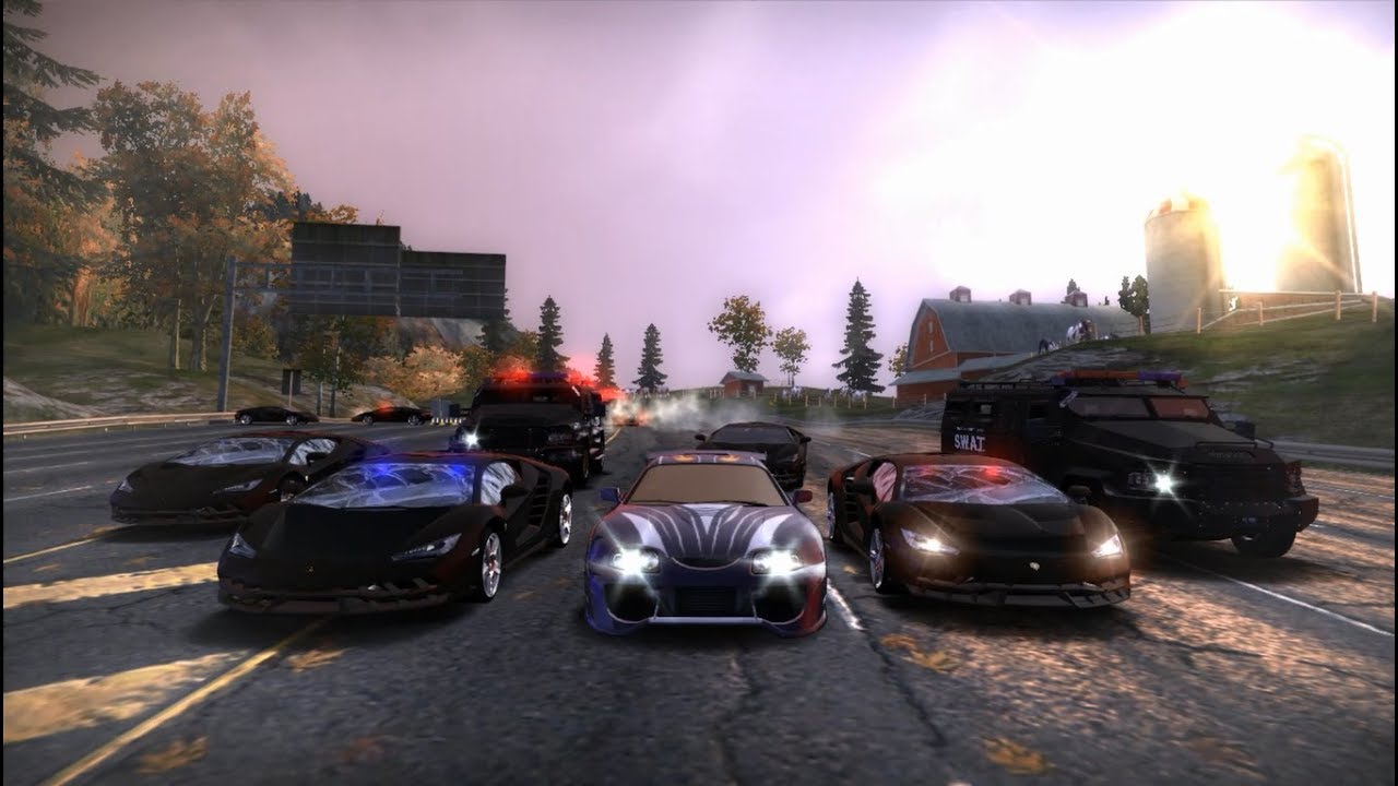 NFS MW Final Pursuit with Vic's Toyota SUPRA