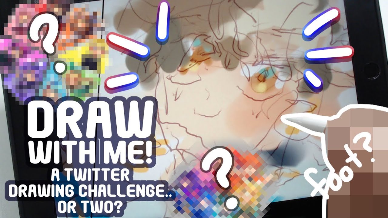 Draw With Me! | A Twitter Art Challenge or two?
