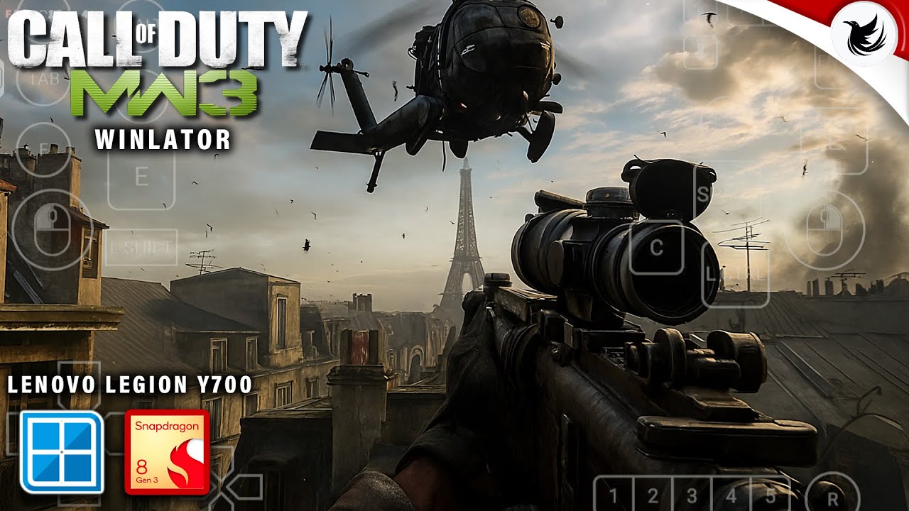Call of Duty Modern Warfare 3 Winlator Frost v10.1 v2 + Touch Controls | Lenovo Legion Y700 Gen 3