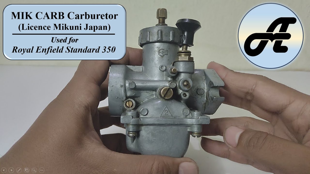 Mik carb carburetor for Royal Enfield #mikuni #mikcarb
