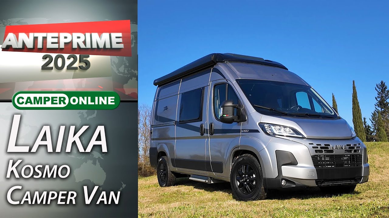 Nuovi Laika Kosmo CamperVan: anteprime novità camper 2025