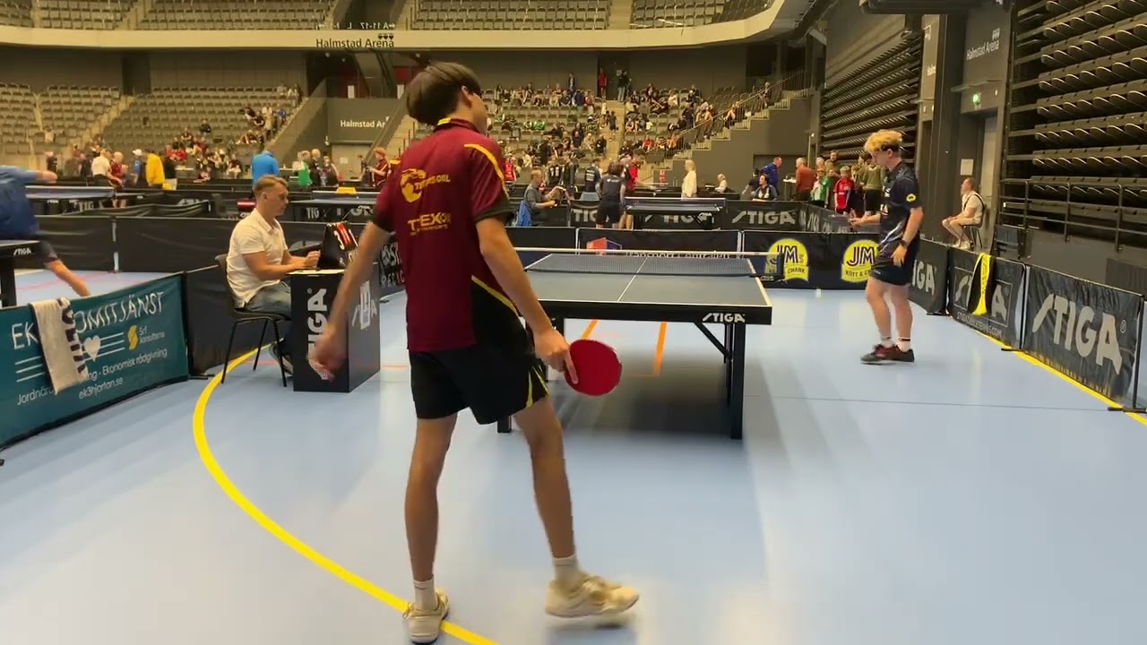 Malte Nilsson vs Albin Ingeström | Herrjunior 18 | Sweden Star Halmstad Masters 2024