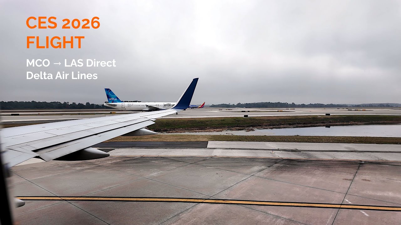 Delta CES 2026 Special Flight: Direct MCO to LAS Travel Experience (Boeing 757-200)