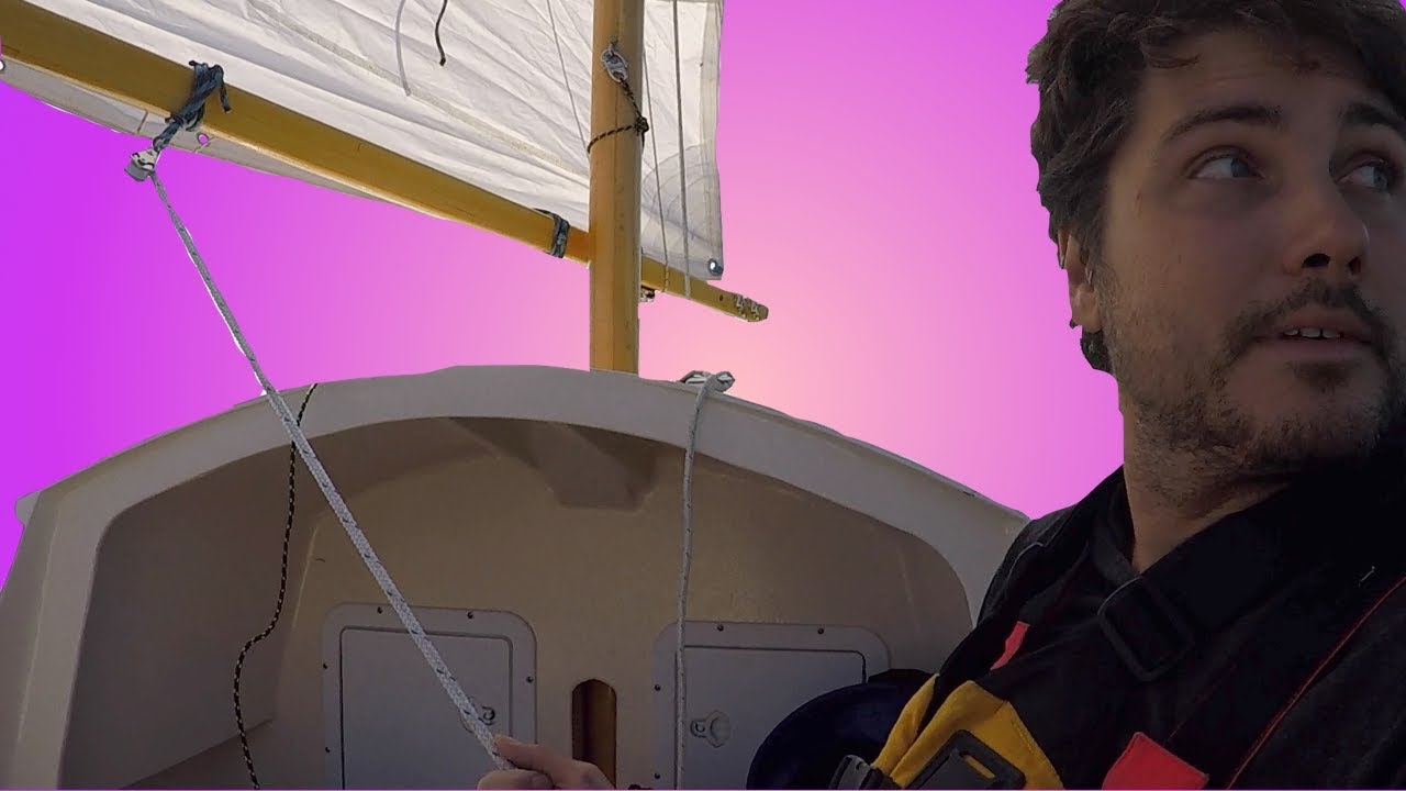 Sailing a Homebuilt Wood Microcruiser SCAMP in Alaska (E.88 Sailing w/the Litzenbergers)