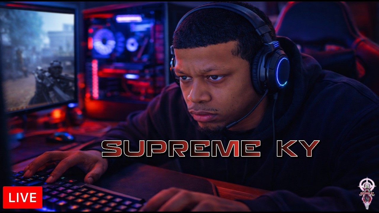 🔴LIVE - SUPREME KY - VIBIN + GAMING | A SHOT EVERYTIME I DIE?