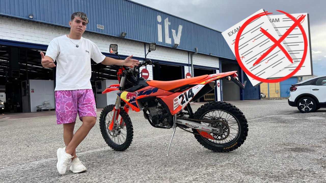 Intento Pasar la ITV a mi KTM de Motocross ❌ No es APTA…