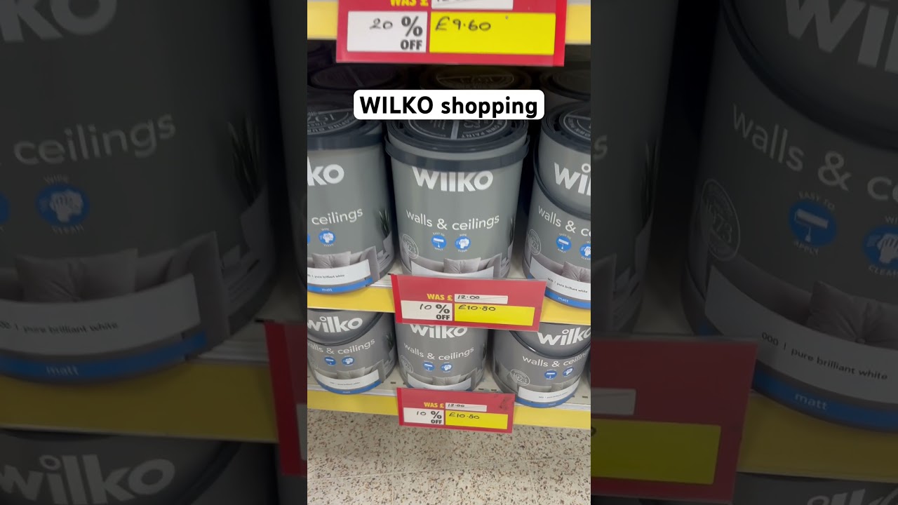 WILKO sale