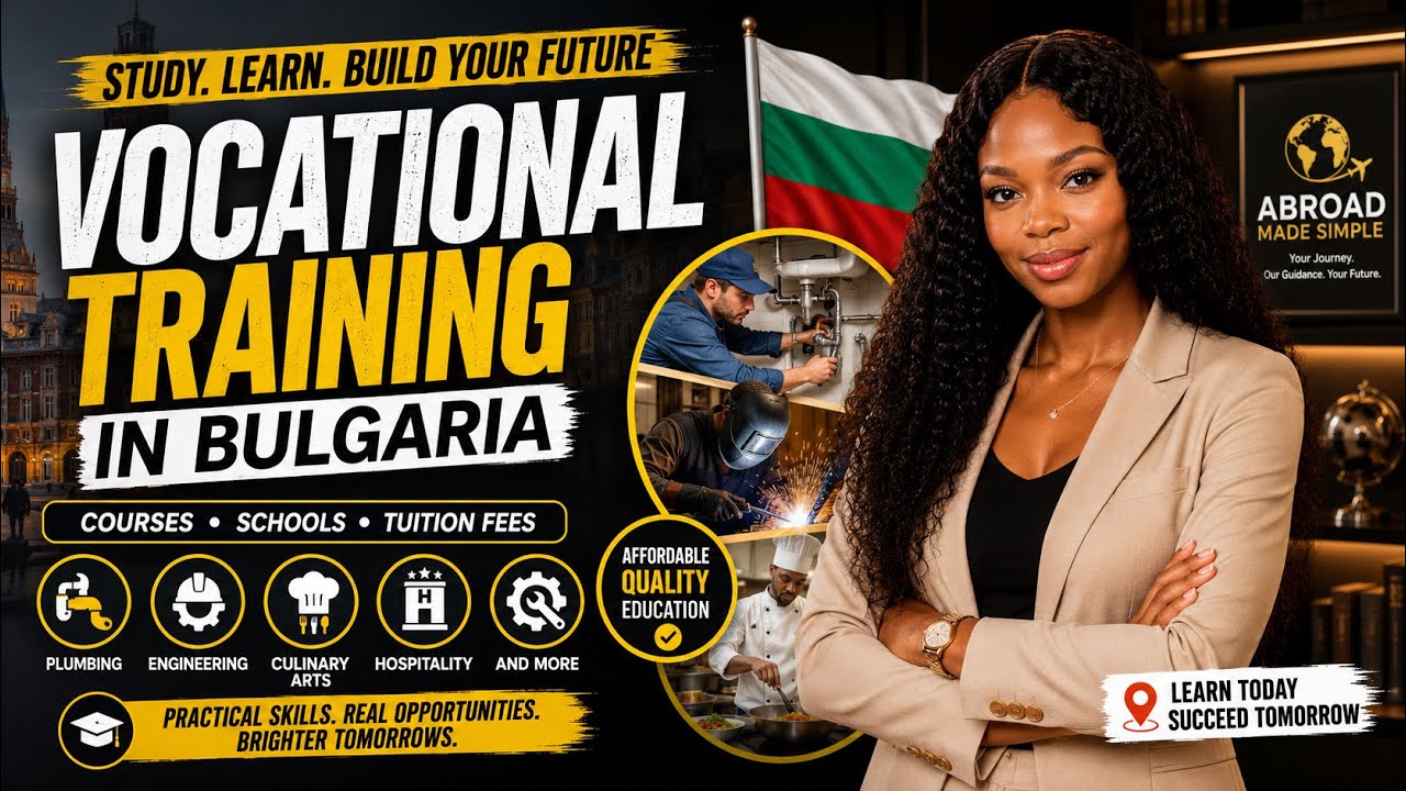 Vocational Training in Bulgaria 🇧🇬 | Schools, Courses & Tuition Fees (2026 Guide)
