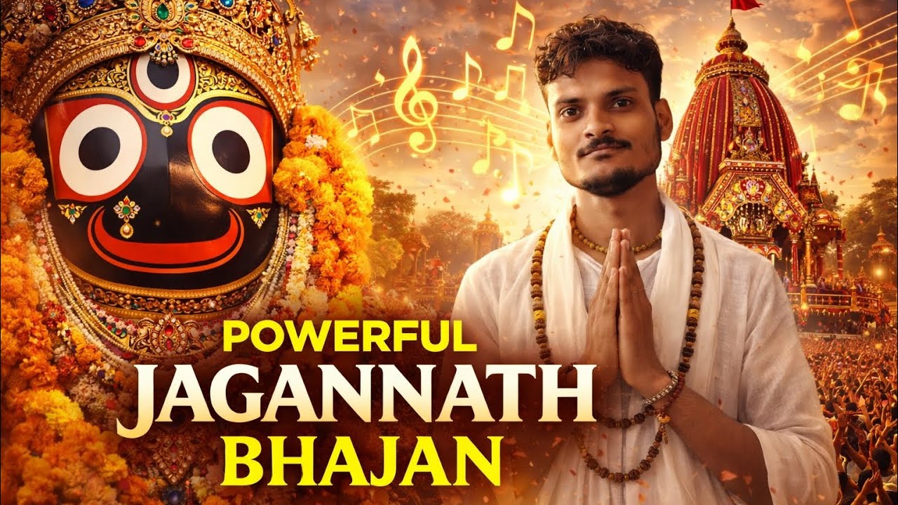 POWERFUL Odia Jagannath Bhajan 🙏 Jai Jagannath | Rath Yatra Festival Devotional Song