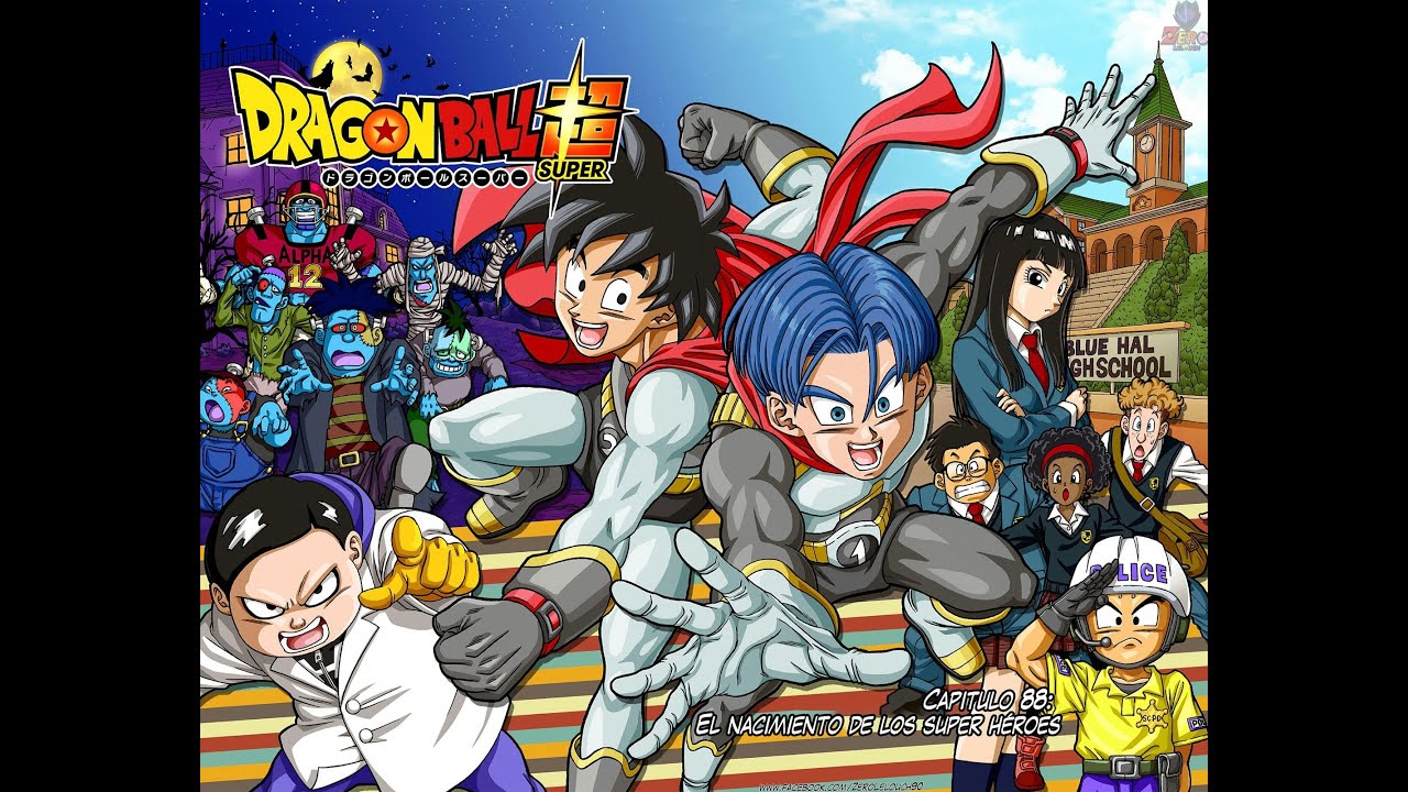 El nacimiento de los super héroes (1) Dragon Ball Super manga 88