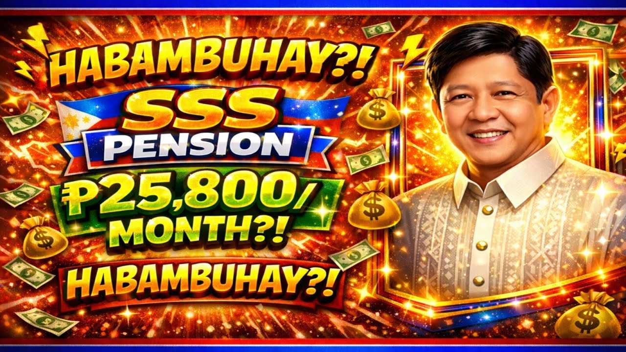 SSS Retirement Pension: Hanggang ₱25,800/Month HABAMBUHAY?! (Computation Mo 'To!)