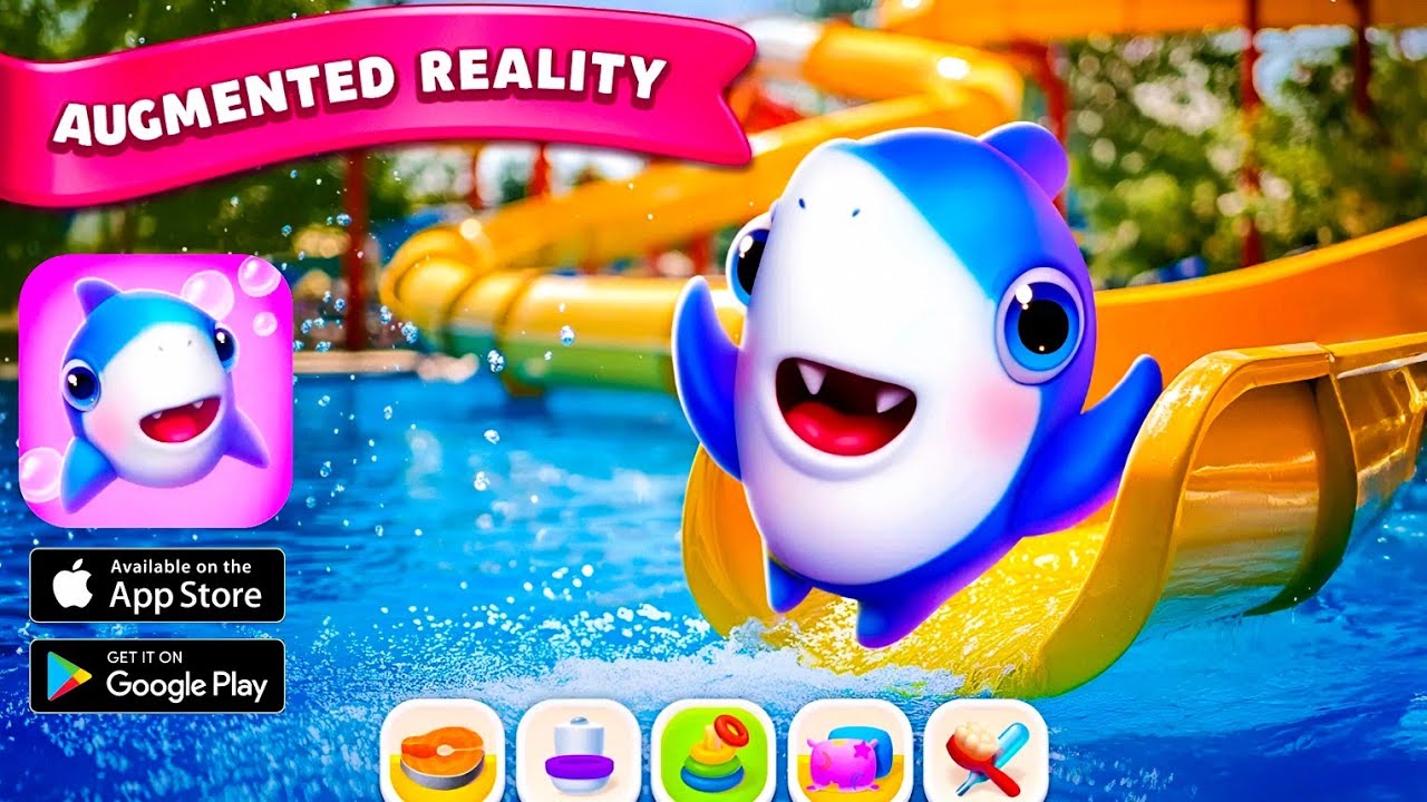 My Shark: AR Virtual Pet Game - Tutorial - Gameplay Walkthrough Part 1 ( ANDROID / iOS )